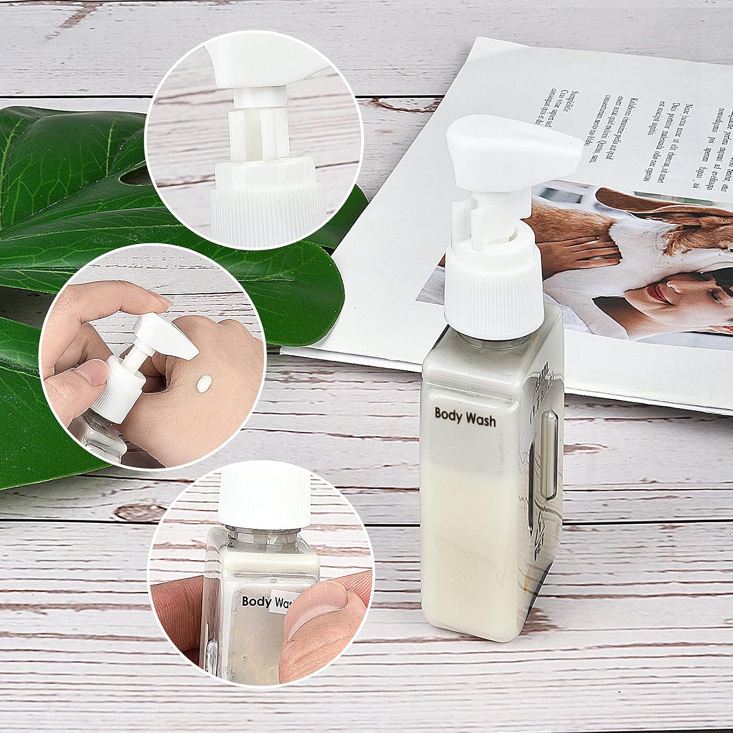 Thumbnail 2 de Bpluma Travel Bottles: Leak-Proof TSA-Approved Toiletry Containers with Labels