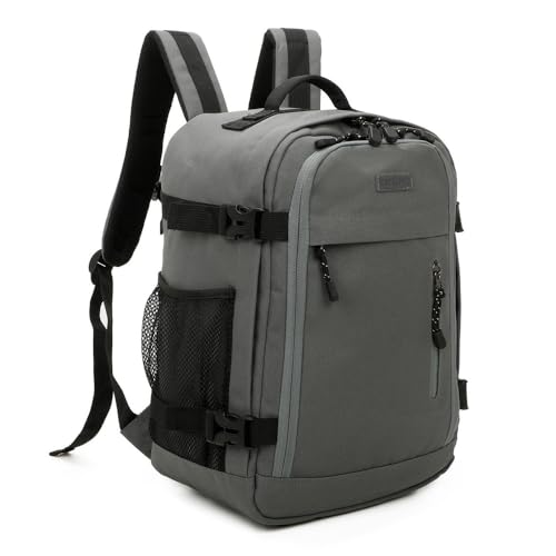 Detalle de RAYKONG Mochila de Cabina Ryanair 40x20x25cm (20L) gris