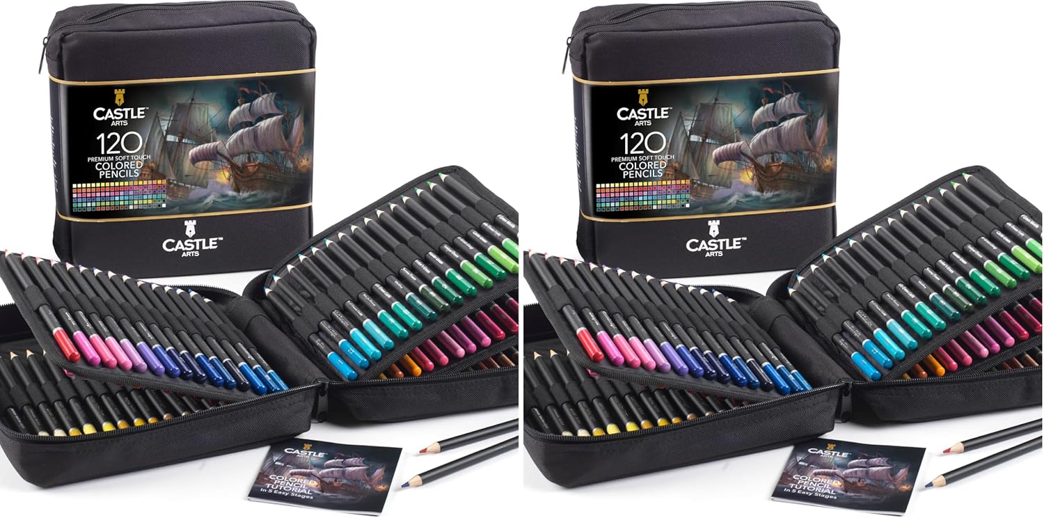 Thumbnail 6 de Castle Art Supplies 120 Buntstifte Set 🎨
