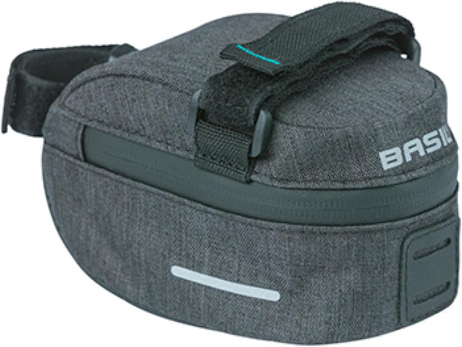 Detalle 2 de Basil SoHo MIK Side – czarna torba rowerowa na ramię 37 × 32 × 16 cm