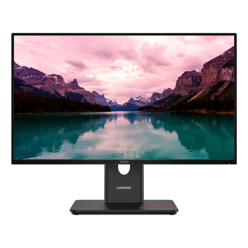 Detalle de Monitor Lenovo 23.8" FHD 120 Hz IPS: fluidez, ergonomía y visión cómoda para trabajo diario