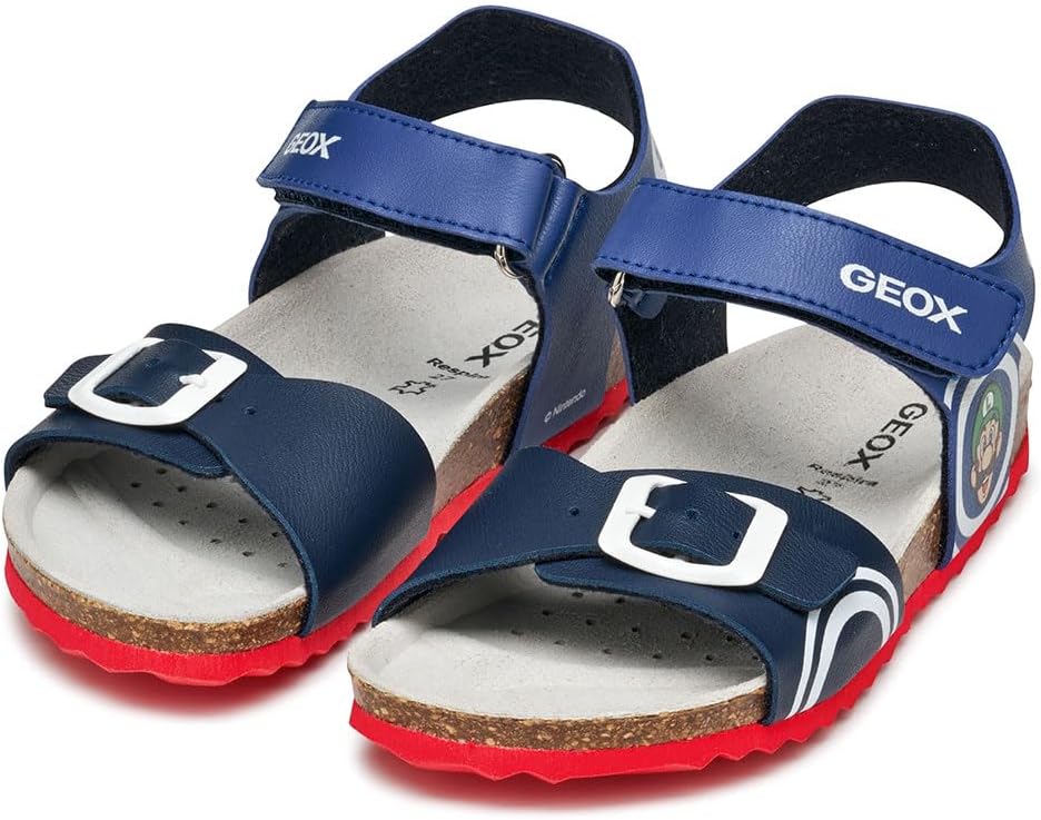 Thumbnail 5 de Geox Ghita Boy Sandalen – atmungsaktive Sandalen für Jungen, blau/gelb
