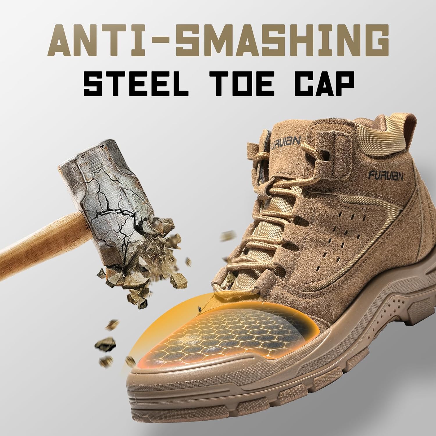 Thumbnail 6 de Furuian Steel Toe Boots ⚙️