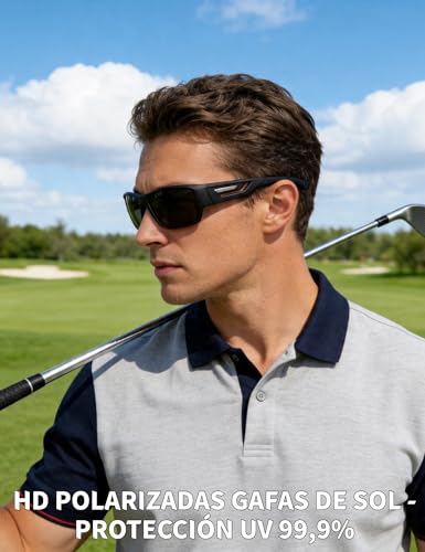 Thumbnail 2 de PUKCLAR Gafas de Sol Polarizadas Unisex con Protección UV400 y Montura TR90 ultraligera