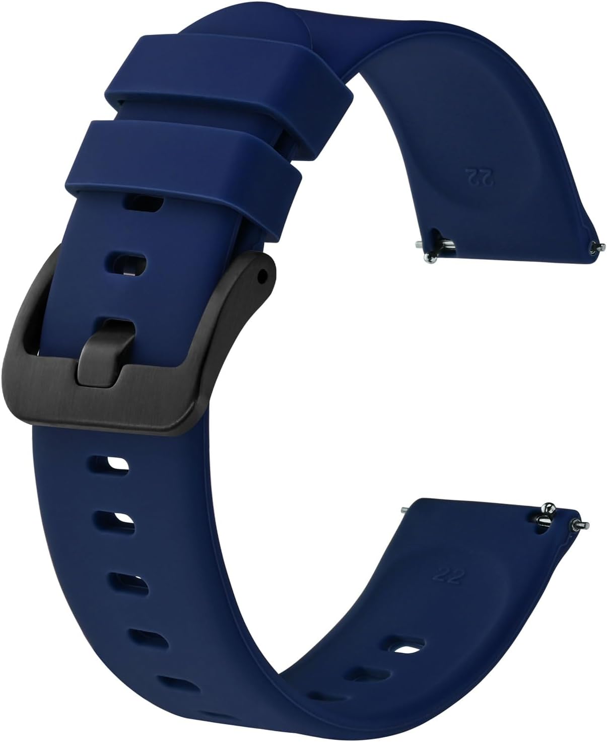 Thumbnail 5 de BISONSTRAP Silikon-Uhrenarmband, Leichtgewicht mit Schnellverschluss 14–22 mm