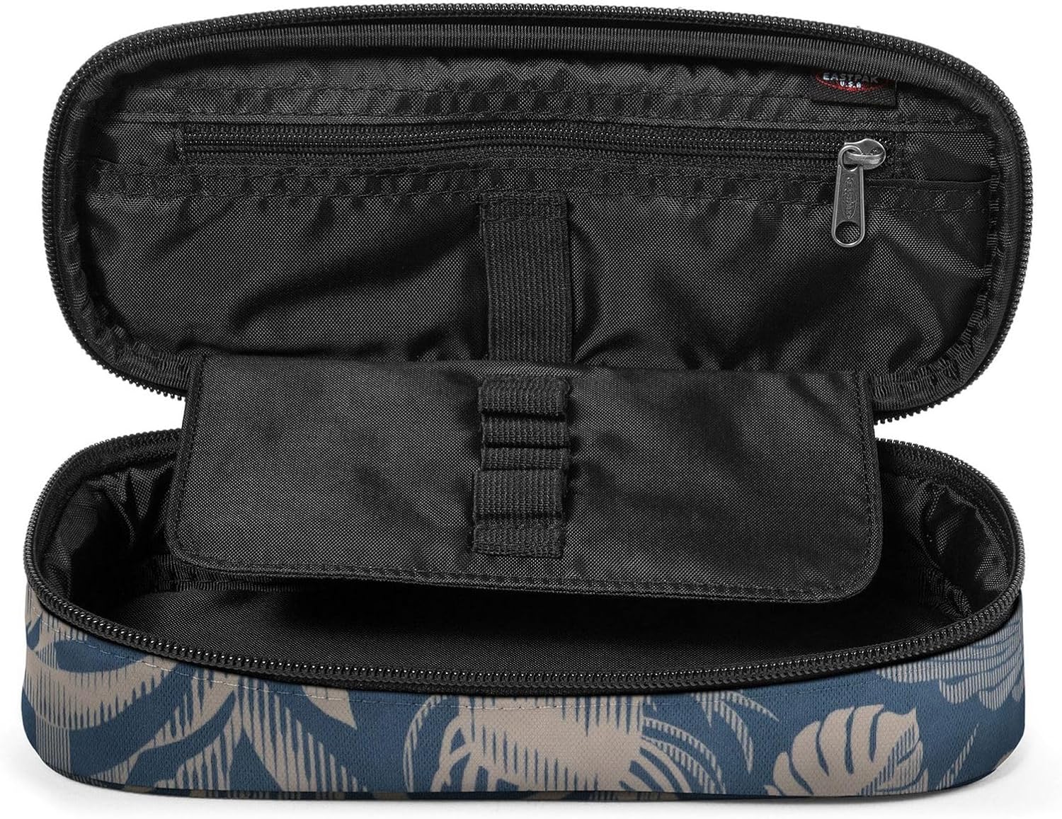 Detalle de Eastpak Oval Single étui à crayons — design tropical et protection anti-pluie