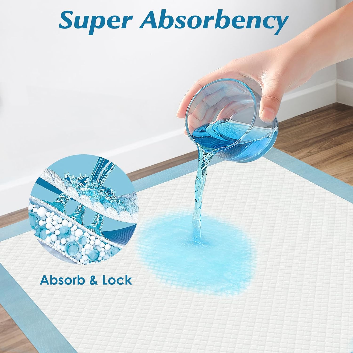 Thumbnail 2 de 100 Count 22" x 22" Super Absorbency Underpads
