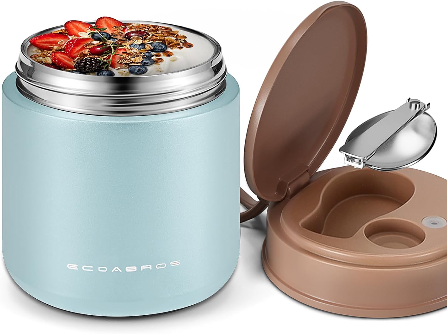 Detalle de eedabros 15.2oz Kids Thermo Food Jar for Toddlers ๐ฑ