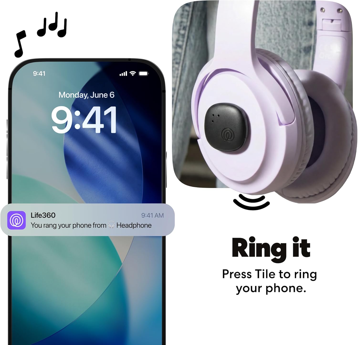 Thumbnail 4 de Tile by Life360 Sticker Bluetooth Tracker 2-pack