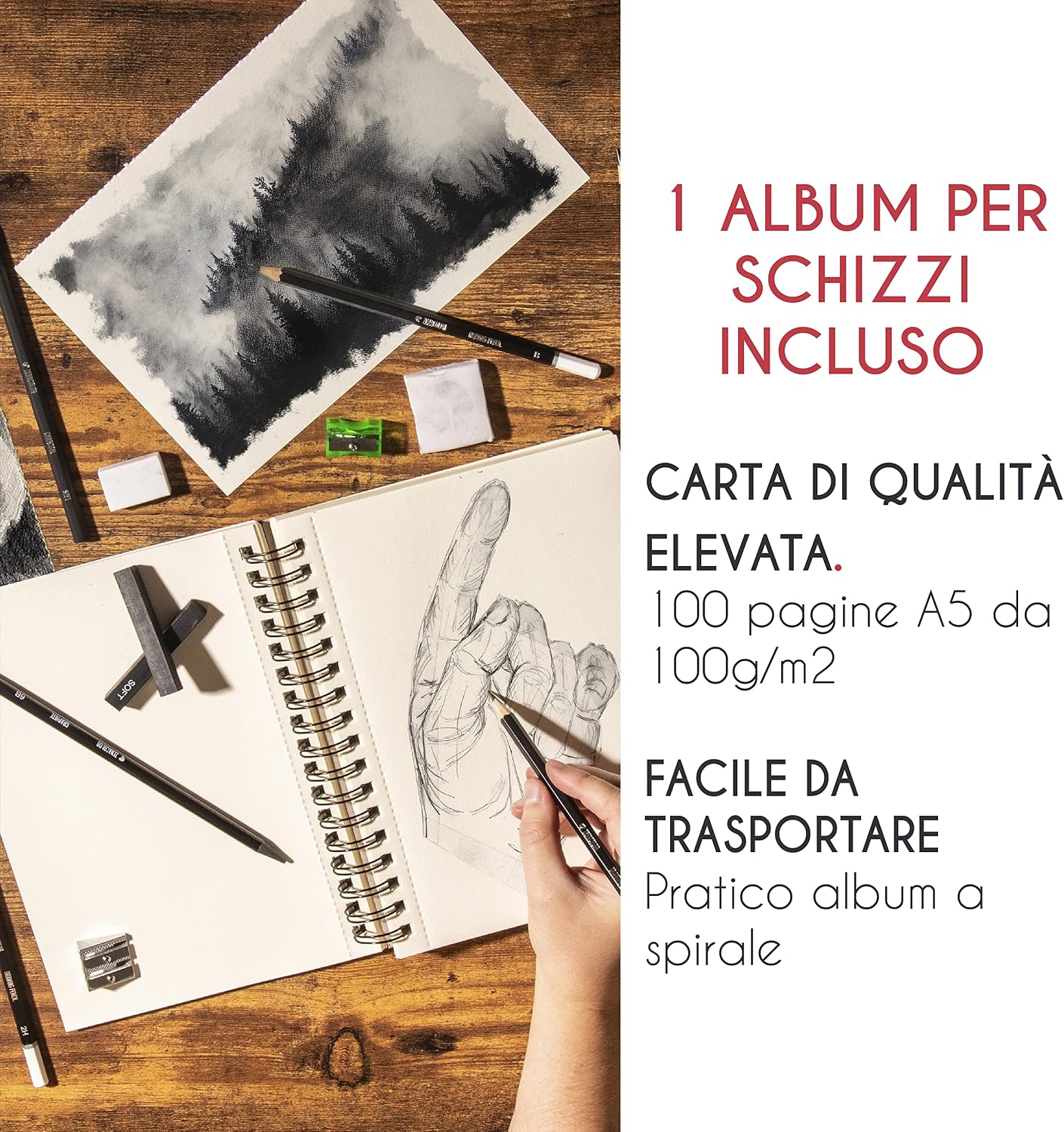 Thumbnail 2 de Zenacolor Kit Disegno 19 accessori