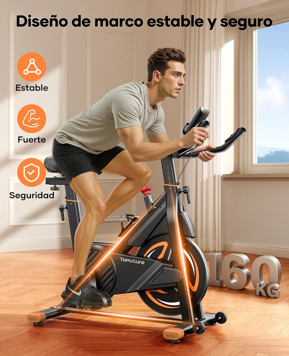 Thumbnail 5 de Toputure 2026 Bicicleta Estática Pro
