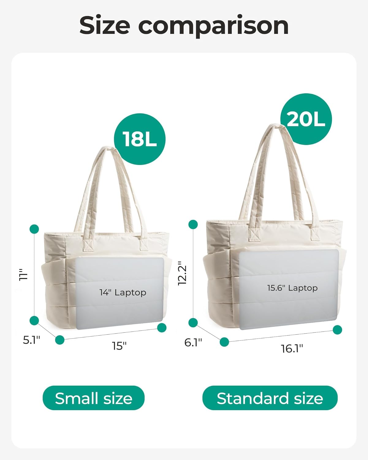 Thumbnail 2 de BAGSMART Women's Lightweight Day Bag ⚙