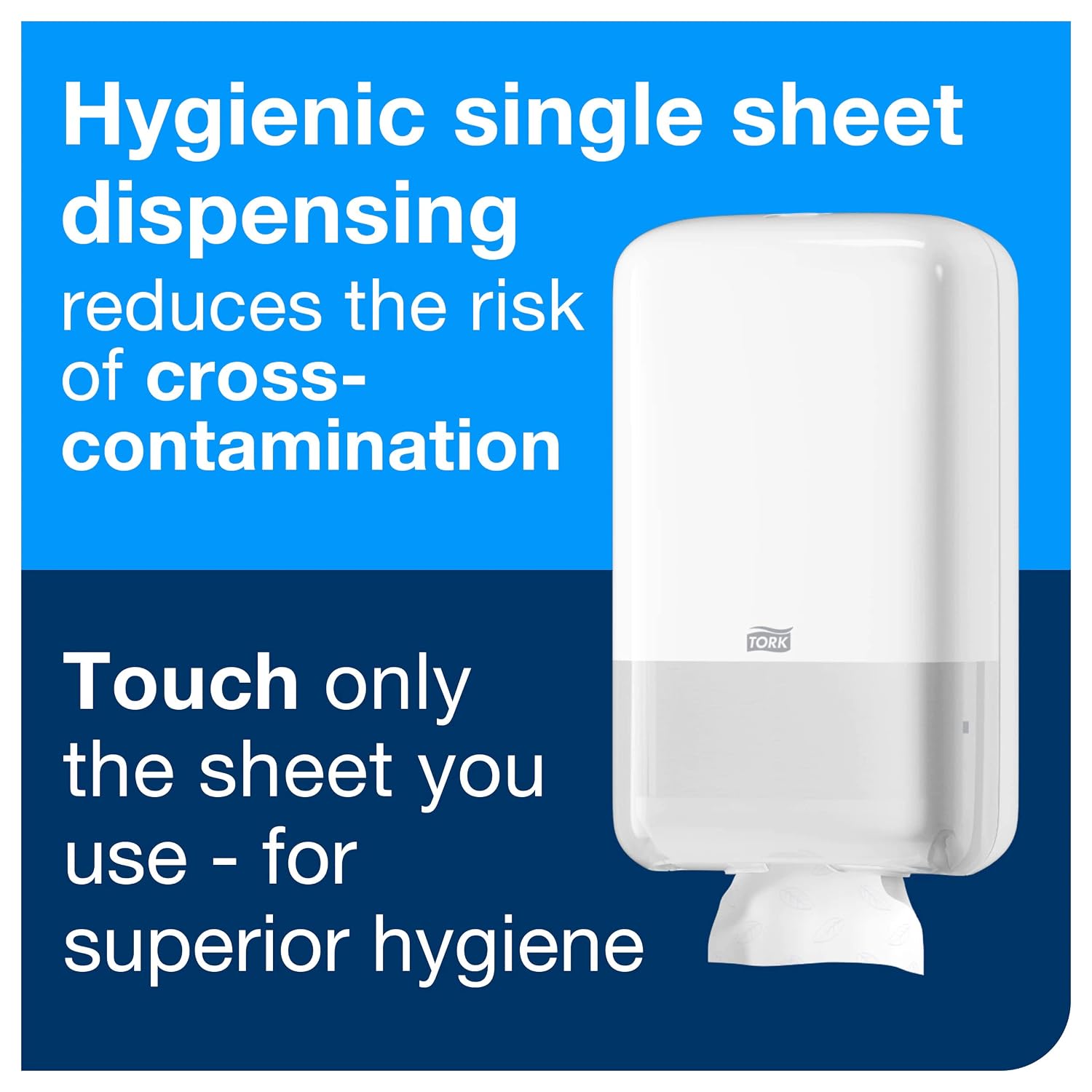 Detalle de Tork 556008 Dispenser carta igienica intercalata T3, nero 🧻