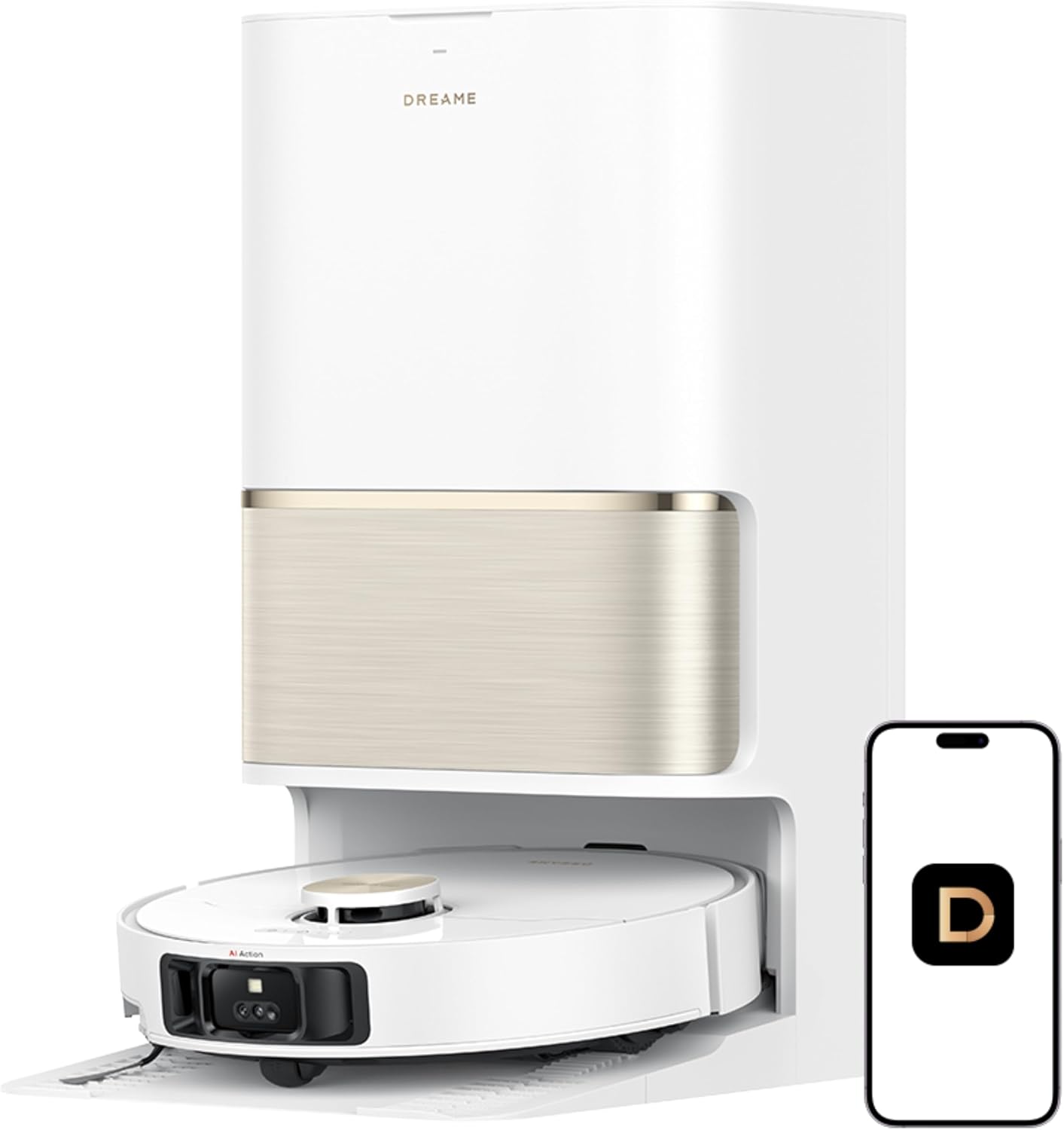 Detalle de DREAME L50 Ultra 19,500Pa Robot Vacuum and Mop
