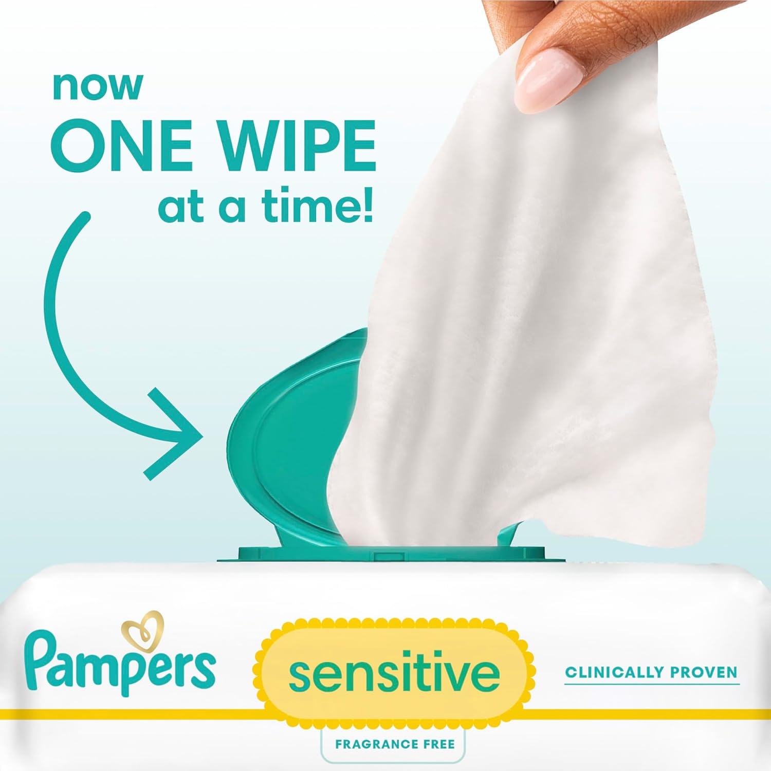 Thumbnail 2 de Pampers Sensitive Baby Wipes 1008 Pack