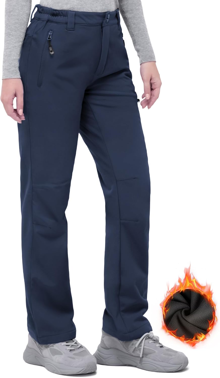Detalle de 33,000ft Womens Hiking Pants Waterproof 1 Winter Softshell