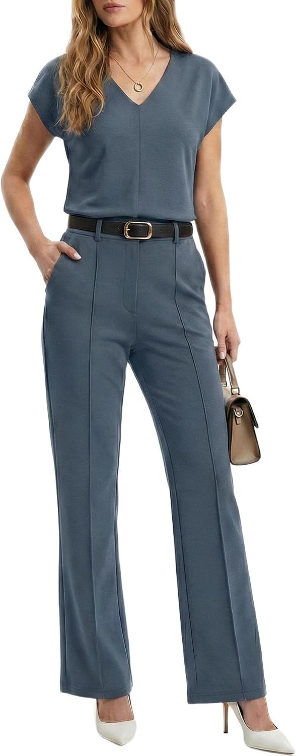 Detalle de GRECERELLE Womens 2-Piece Tracksuit – Airport Lounge Travel Set