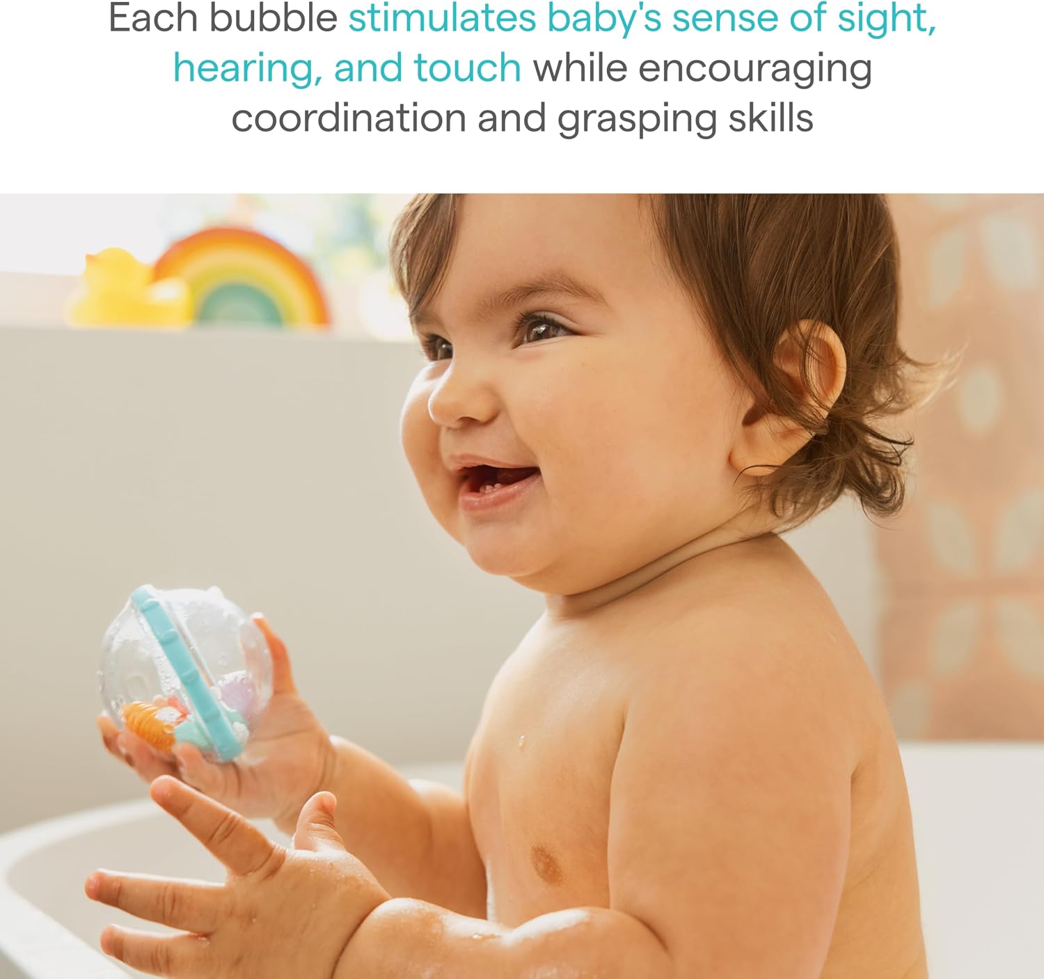 Thumbnail 1 de Munchkin Float & Play Bubbles Bath Toys (4 Count)