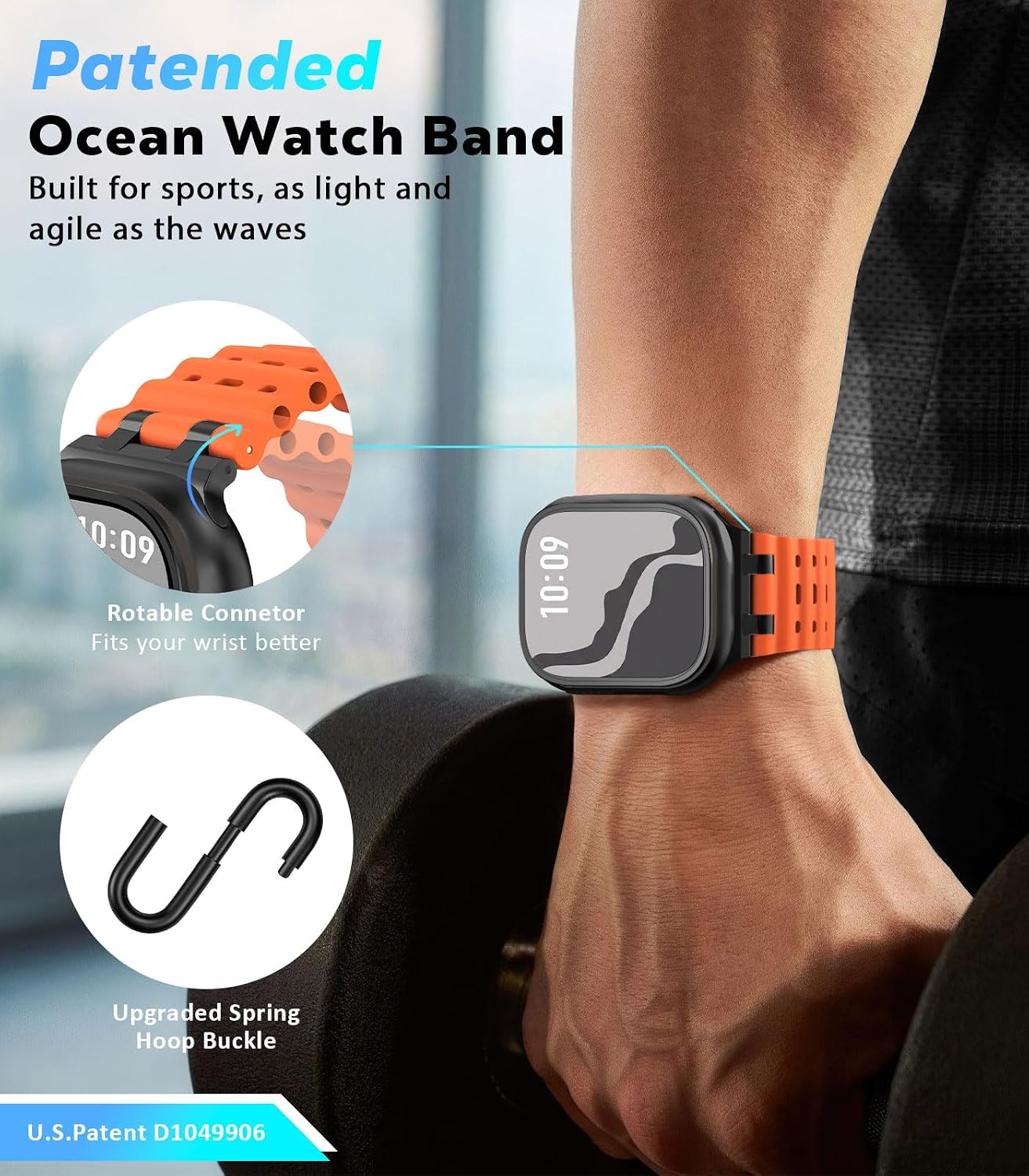 Detalle 2 de Astorgos Ocean Band Apple Watch 49mm