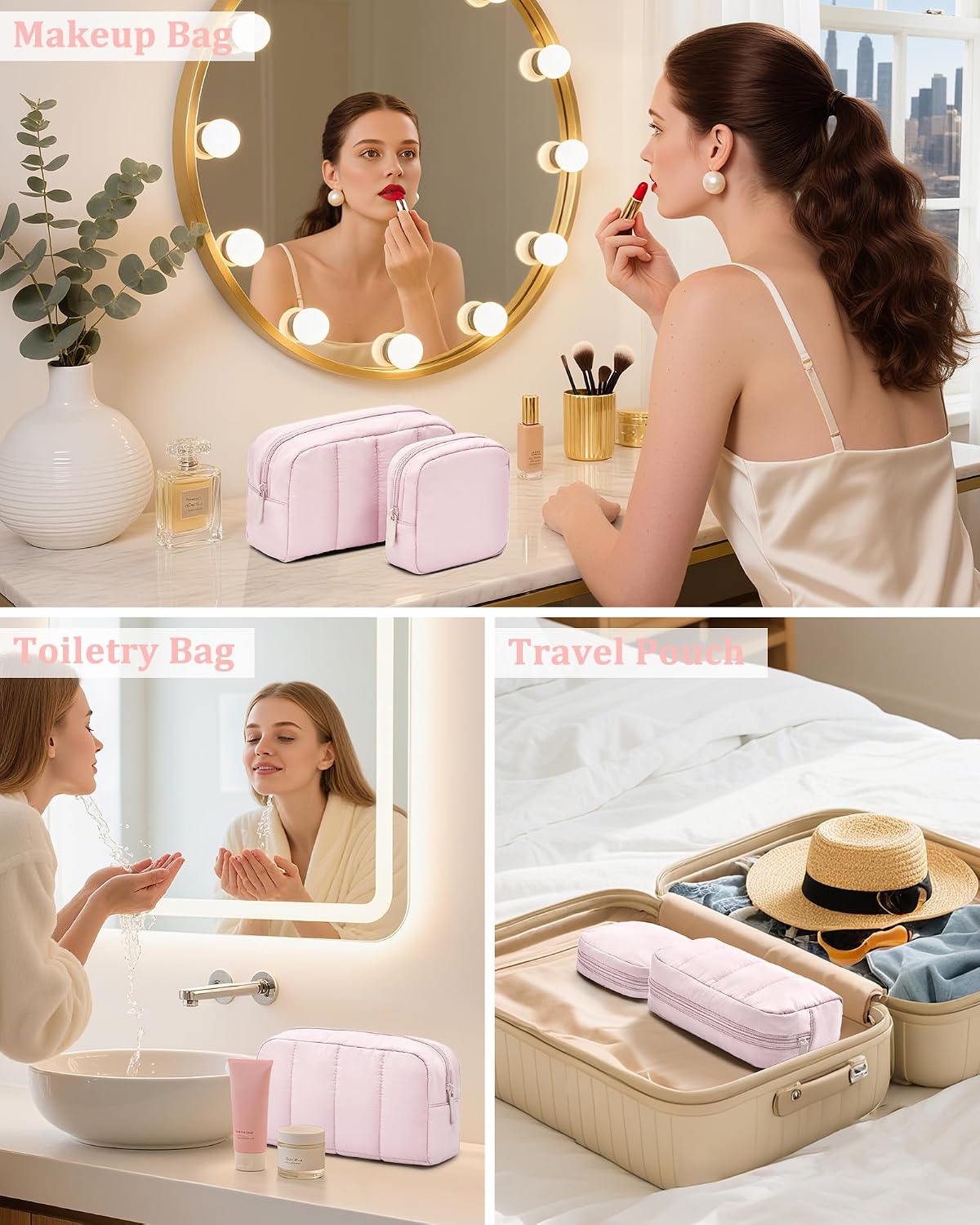 Thumbnail 5 de oscaurt Makeup Bag with 2 Compartments