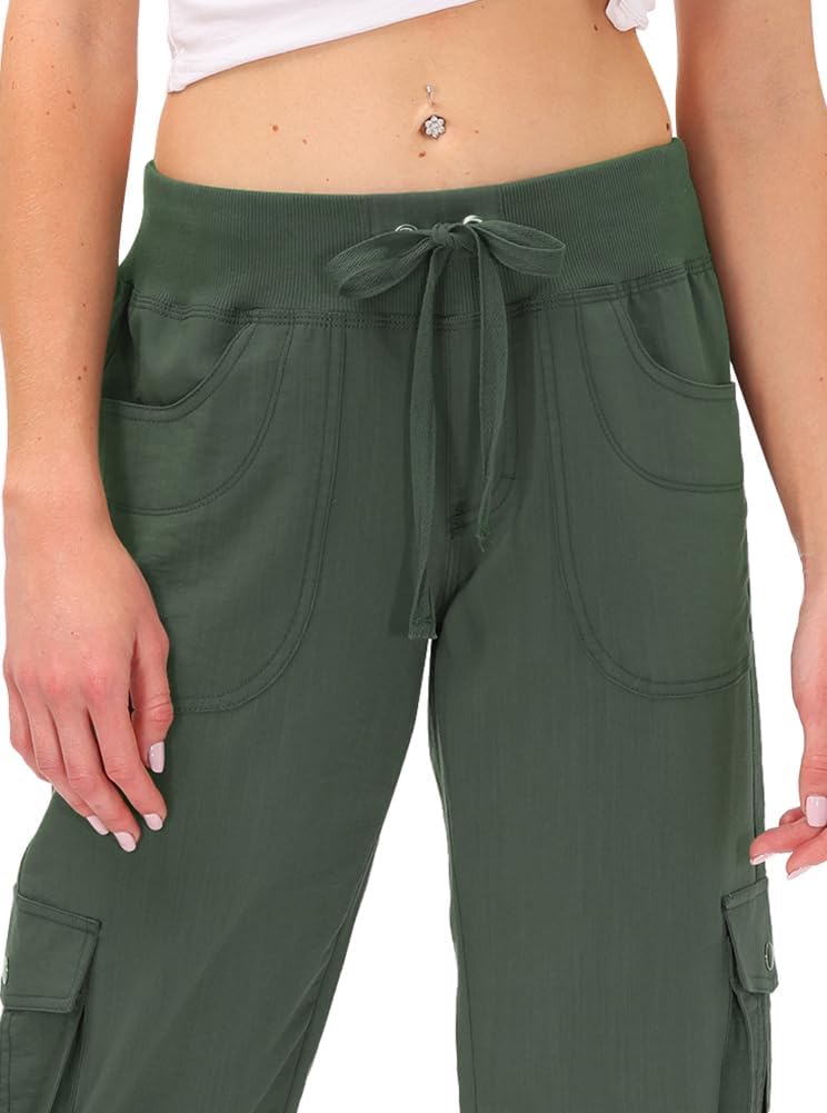 Thumbnail 2 de MoFiz Women’s Capris with Pockets – Loose Fit Casual Lightweight Cargo Pants for Hiking