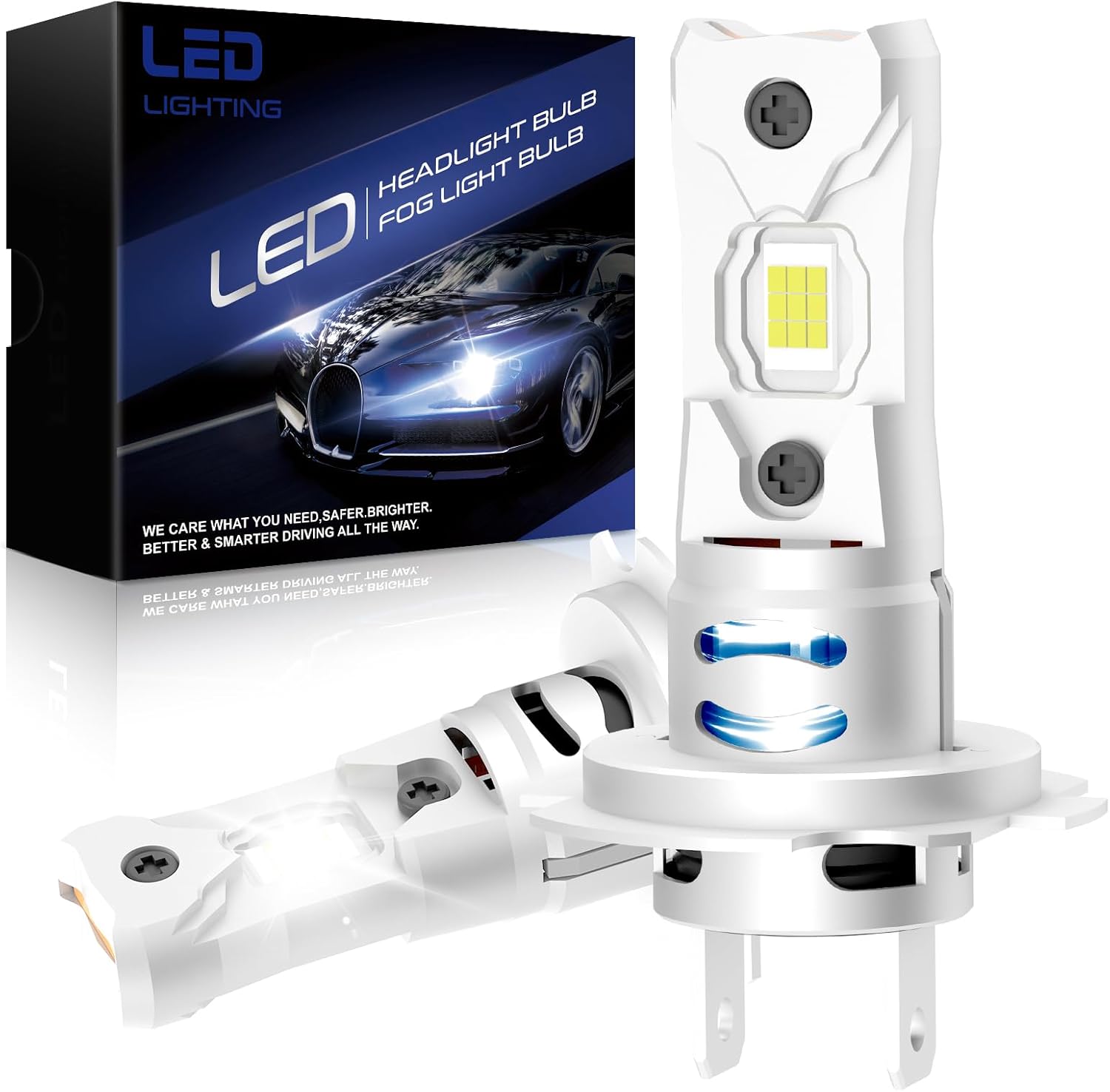 Detalle de JOSHF H7 LED 35000LM 6500K