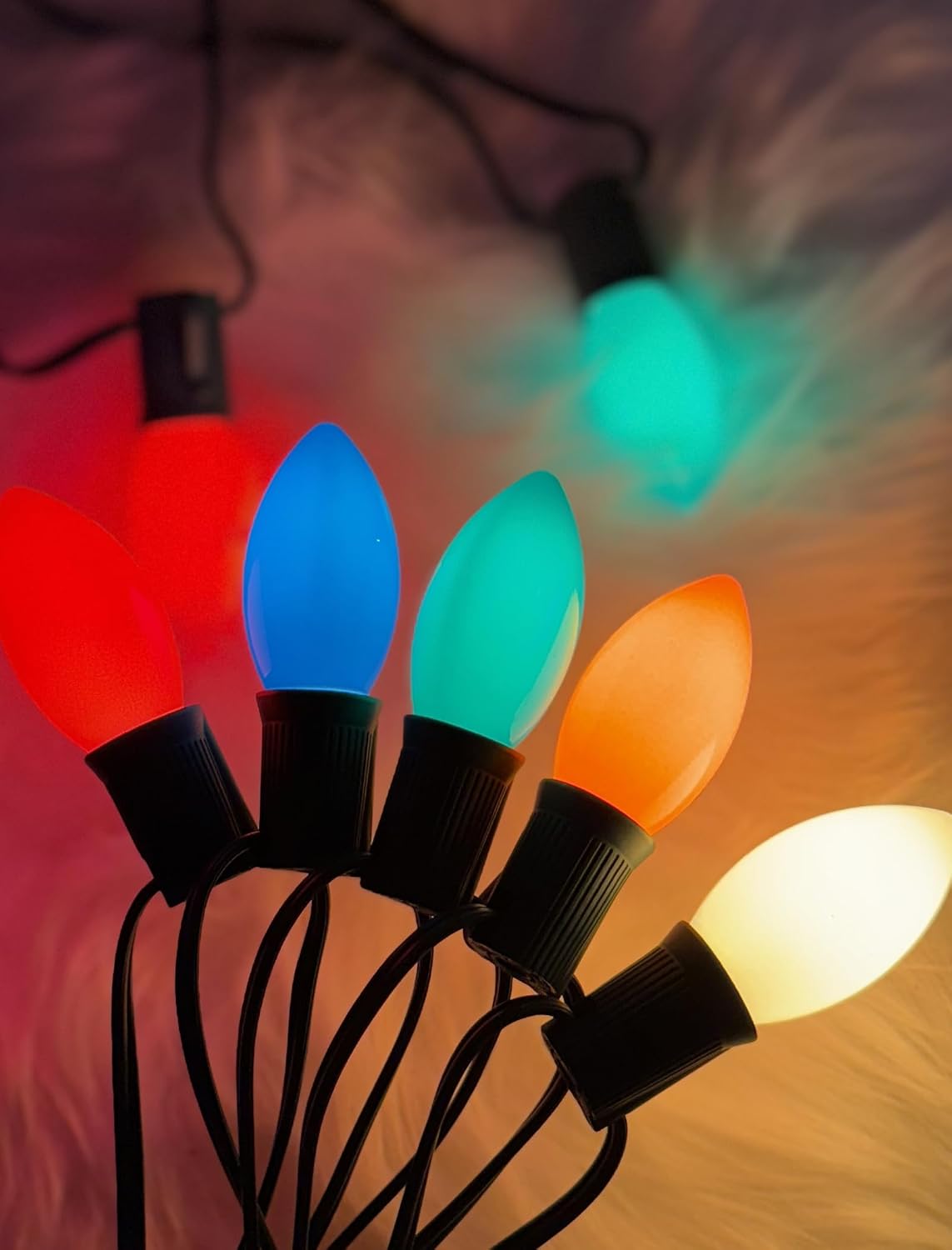 Detalle 2 de C9 LED Christmas Light Bulbs 0.6W