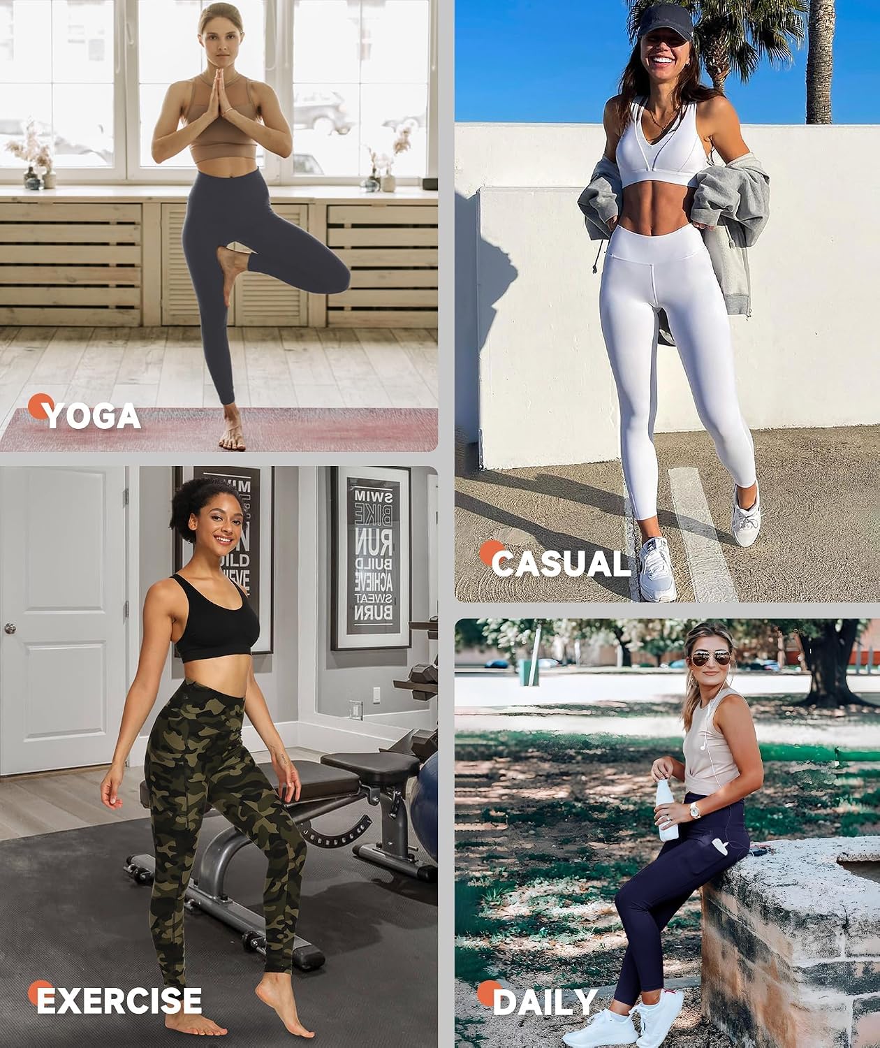 Thumbnail 4 de GAYHAY High Waisted Leggings for Women