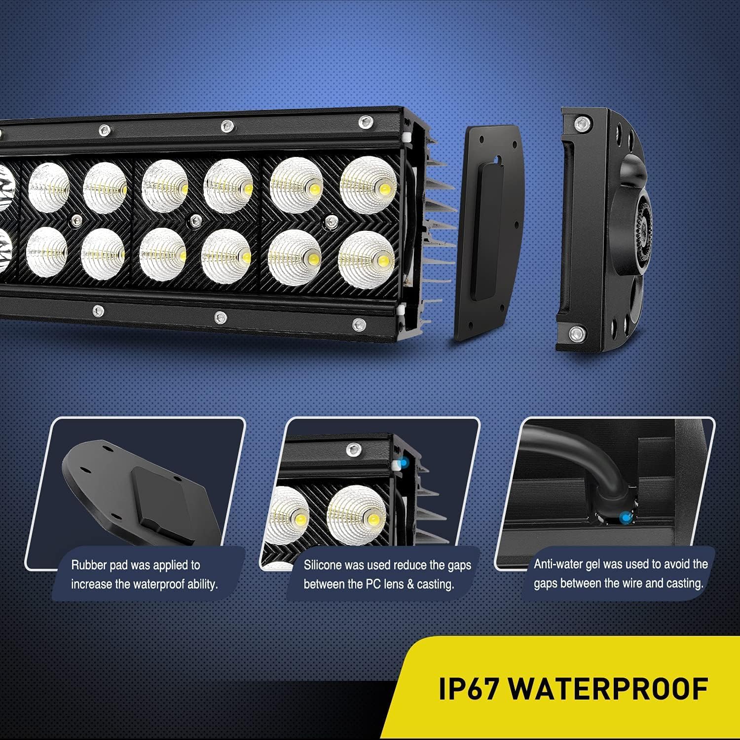 Detalle 2 de Nilight ZH410 32-inch 180W LED light bar