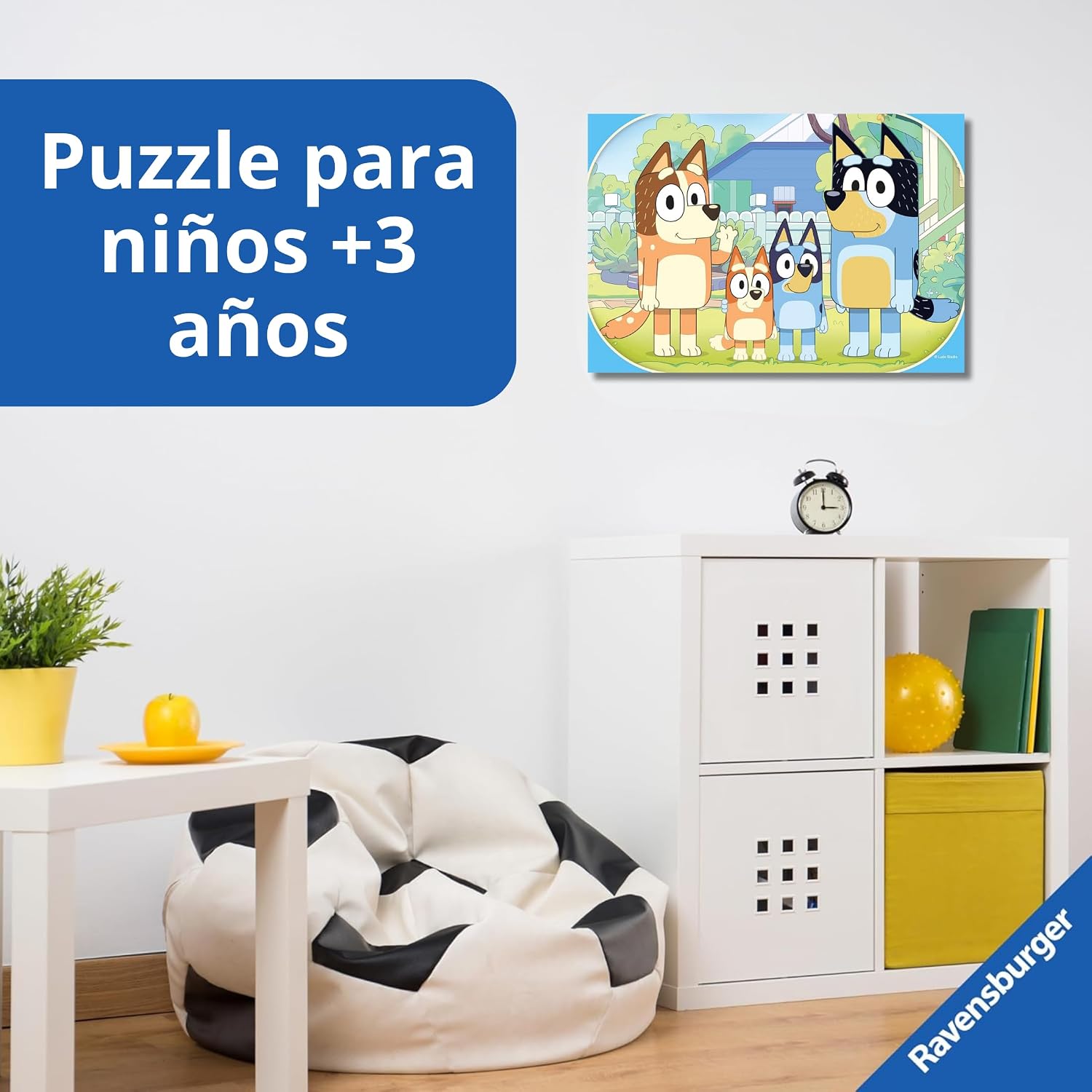 Detalle de Ravensburger Puzzle Bluey 35 piezas 26 x 28 cm