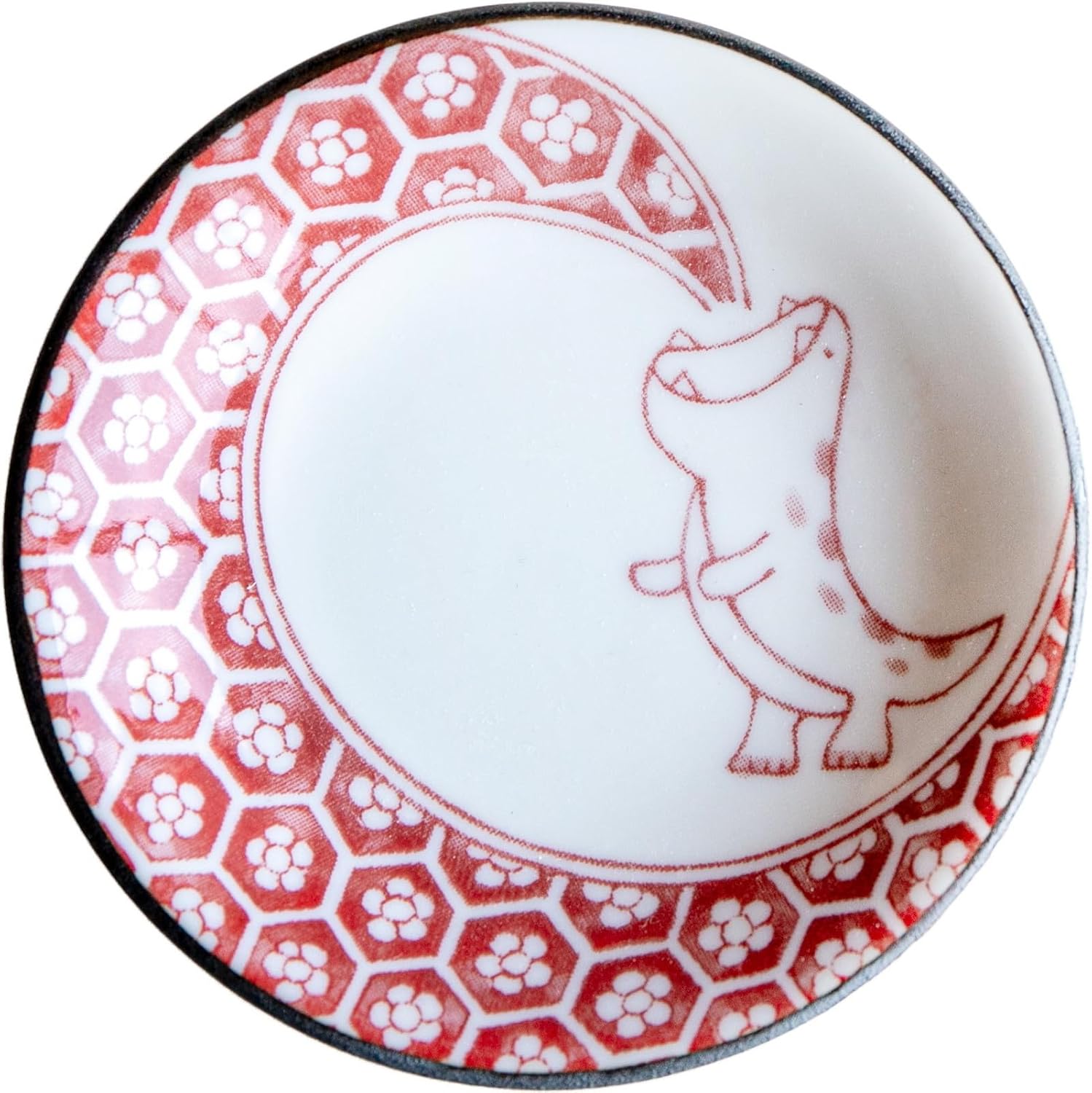 Detalle 1 de Awasaka Oval Deep Dish Porcelain