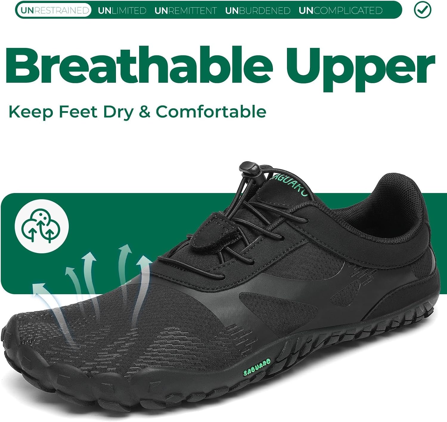 Detalle 2 de SAGUARO Zapatillas Barefoot Trail