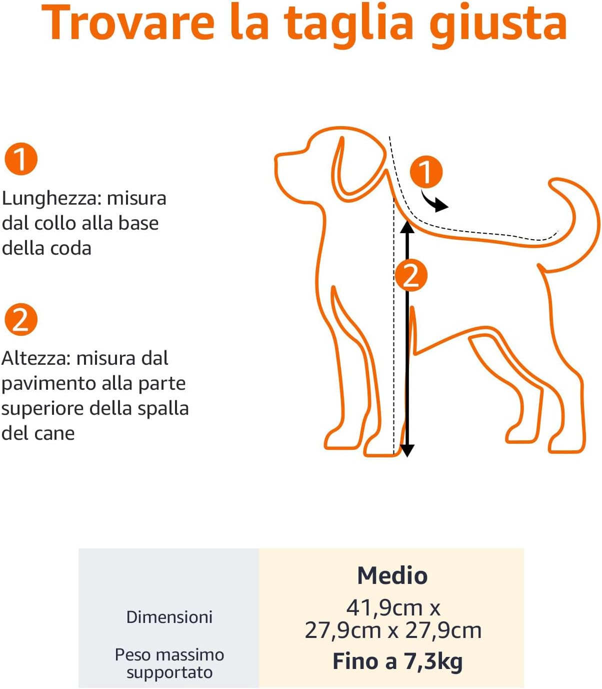 Detalle de Amazon Basics AMZSC-002 Borsa da trasporto per cani e gatti, taglia M (42 × 27 × 28 cm), nero