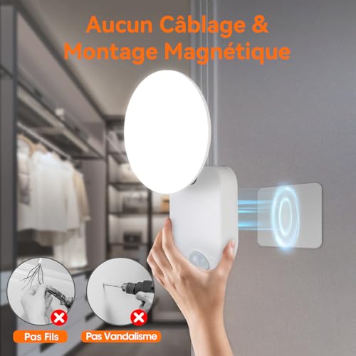 Detalle de Gotopceed applique murale rechargeable USB-C