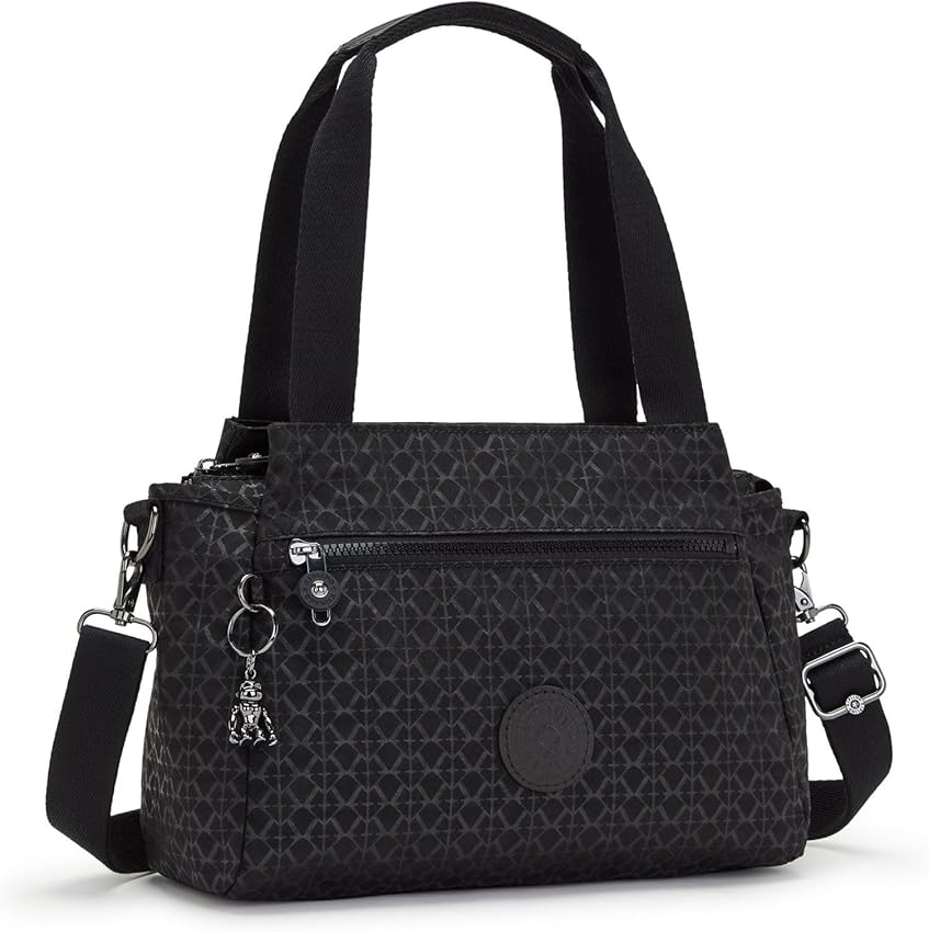 Thumbnail 1 de Kipling Elysia Bandolera Mediana, bolso hombro negro