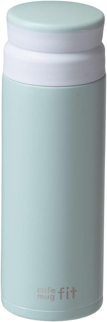 Detalle de パール金属 カフェマグフィット HB-6379 水筒 300ml スモーキーグリーン