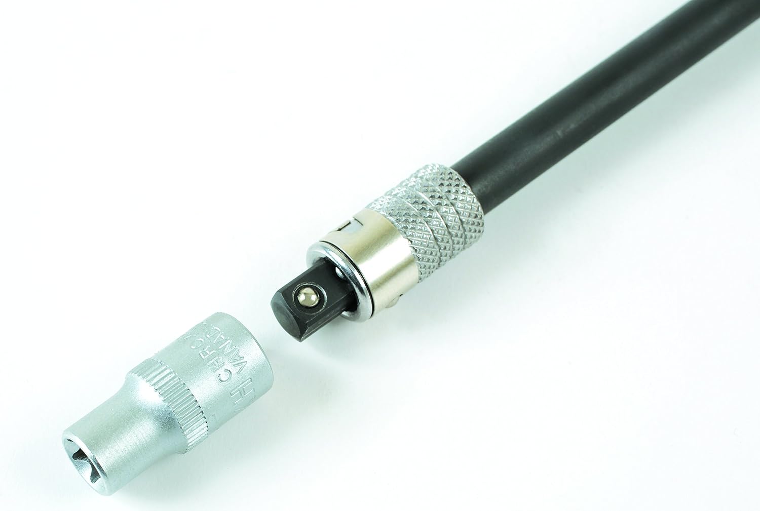 Detalle de Laser 6581 T-handgreepspinner 1/4 inch, 250 mm, zilver