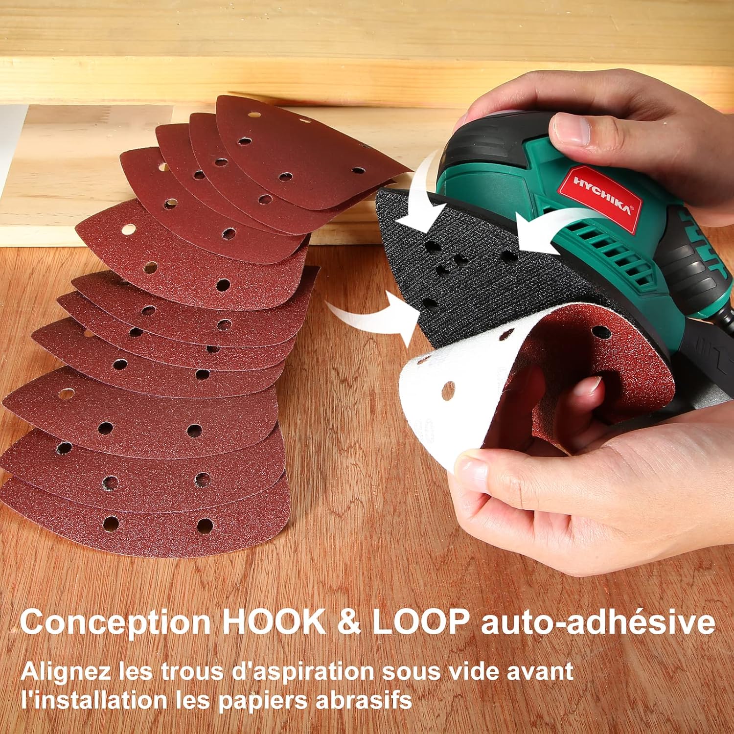 Thumbnail 1 de HYCHIKA Ponceuse Excentrique 200W