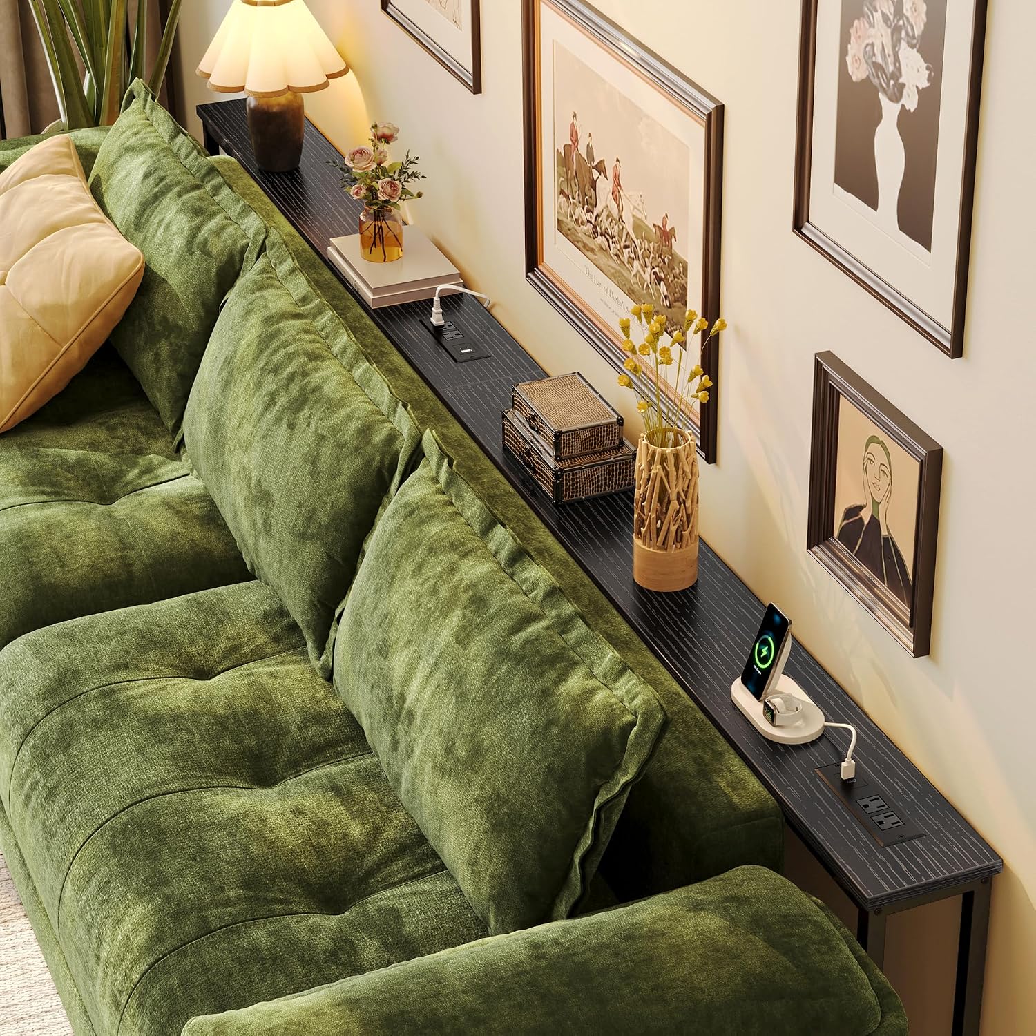 Detalle 2 de Huuger Sofa Table, 110.2-Inch