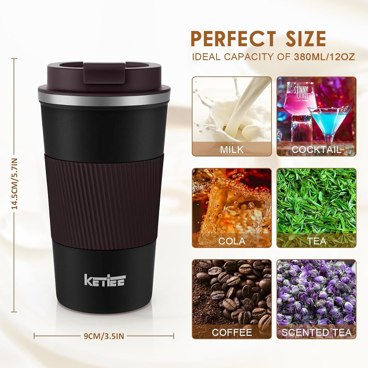 Detalle 1 de KETIEE Travel Mug, 12 oz