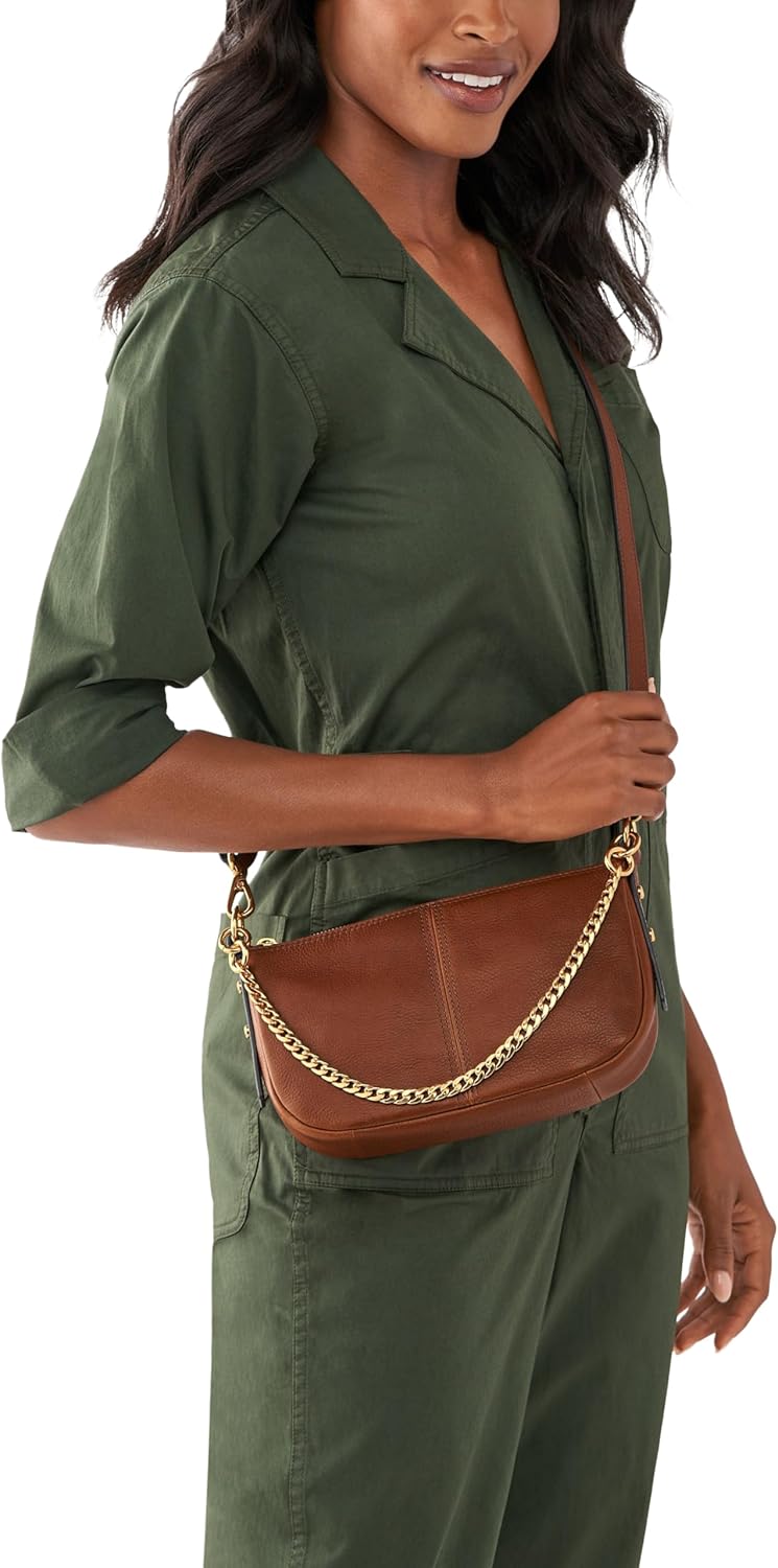 Thumbnail 1 de Fossil Jolie borsa a tracolla da donna marrone in pelle o pelle scamosciata