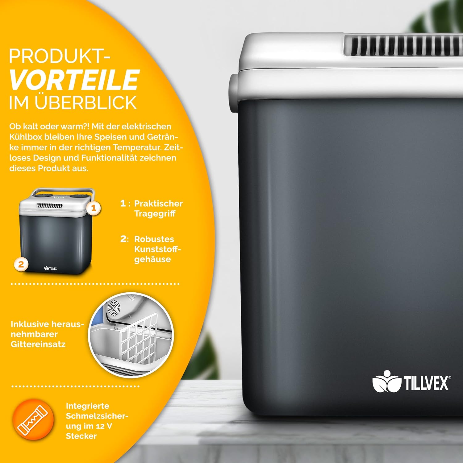 Thumbnail 2 de Tillvex Kühlbox elektrisch 32L