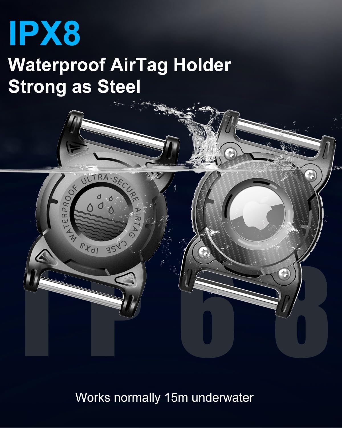 Thumbnail 5 de ONEONTA Airtag Holder for Dog Collars