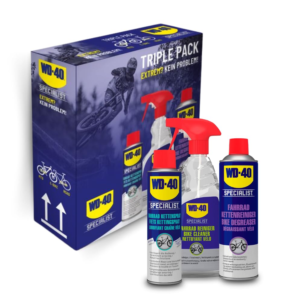 WD-40 Specialist Fahrrad Pflegeset – Komplettes Bike Pflegeset