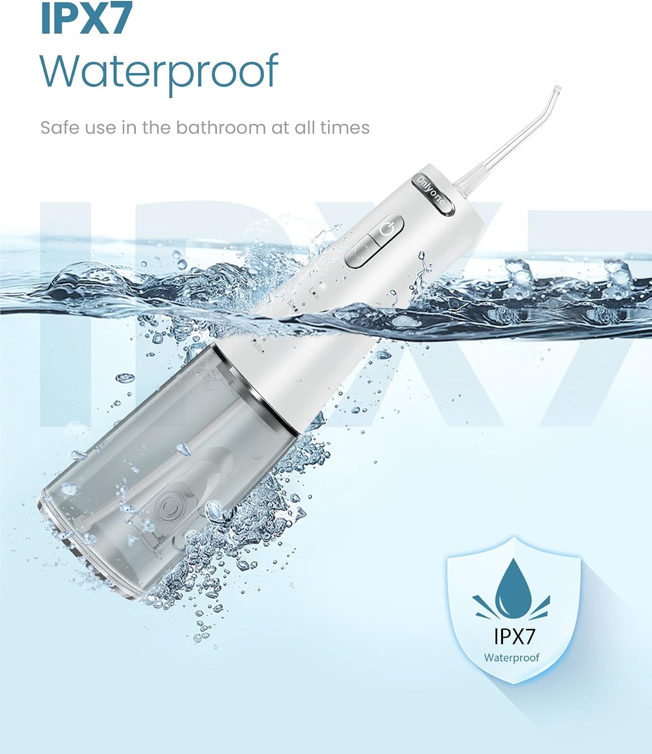 Thumbnail 5 de Onlyone Rechargeable Water Flosser 300ML 🦷