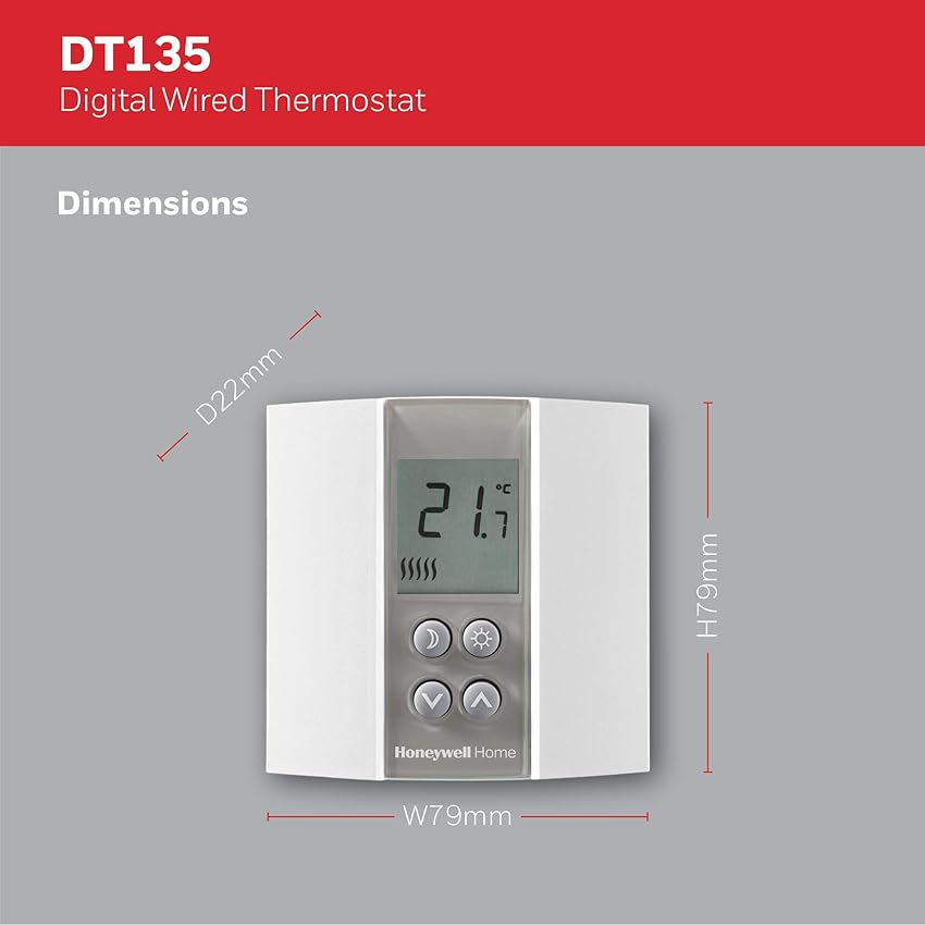 Thumbnail 1 de Honeywell T135C110AEU termostato digital 0,1 °C