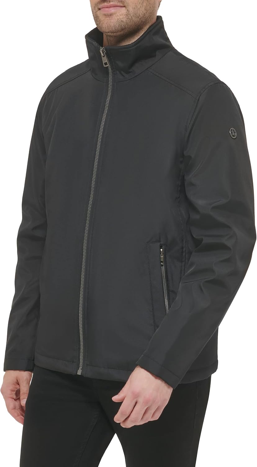 Detalle de Calvin Klein Stand Collar Poly Jacket