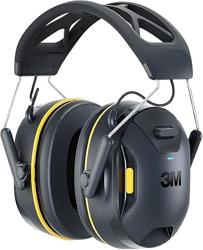 Detalle de 3M WorkTunes Connect Casque antibruit sans fil avec Bluetooth 90570E-1