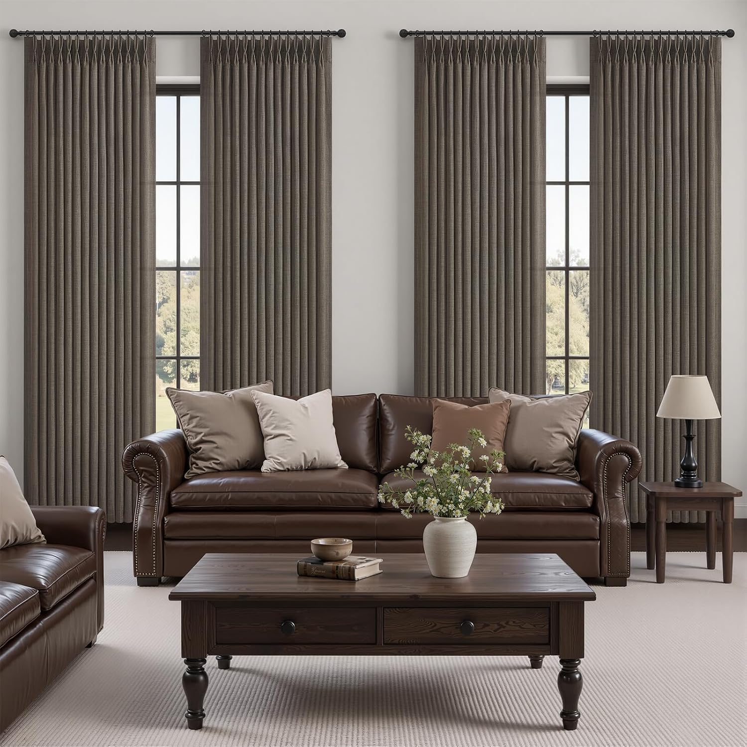 Detalle 2 de Pinch Pleated Curtains, 40 x 90 Inches
