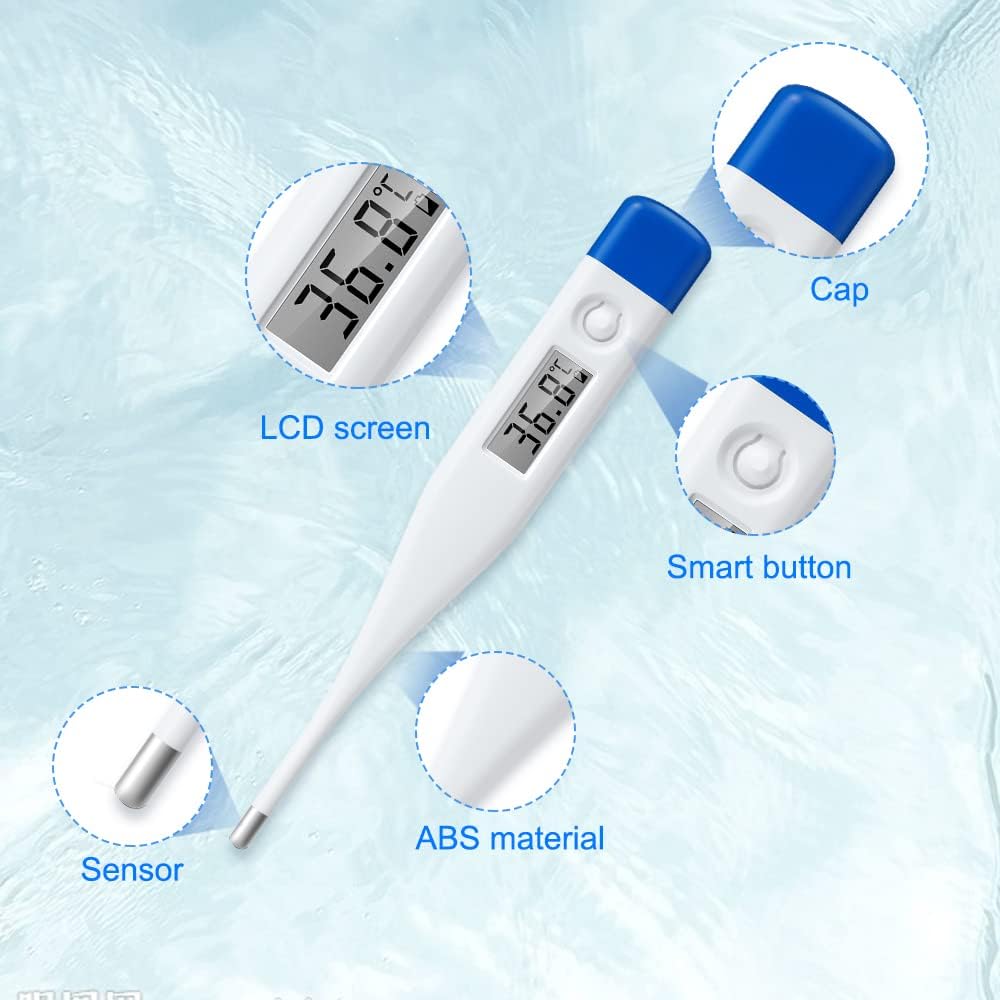 Thumbnail 5 de Berrcom Digital Thermometer for Adults and Babies (Oral, Underarm & Rectal) with Fever Alarm